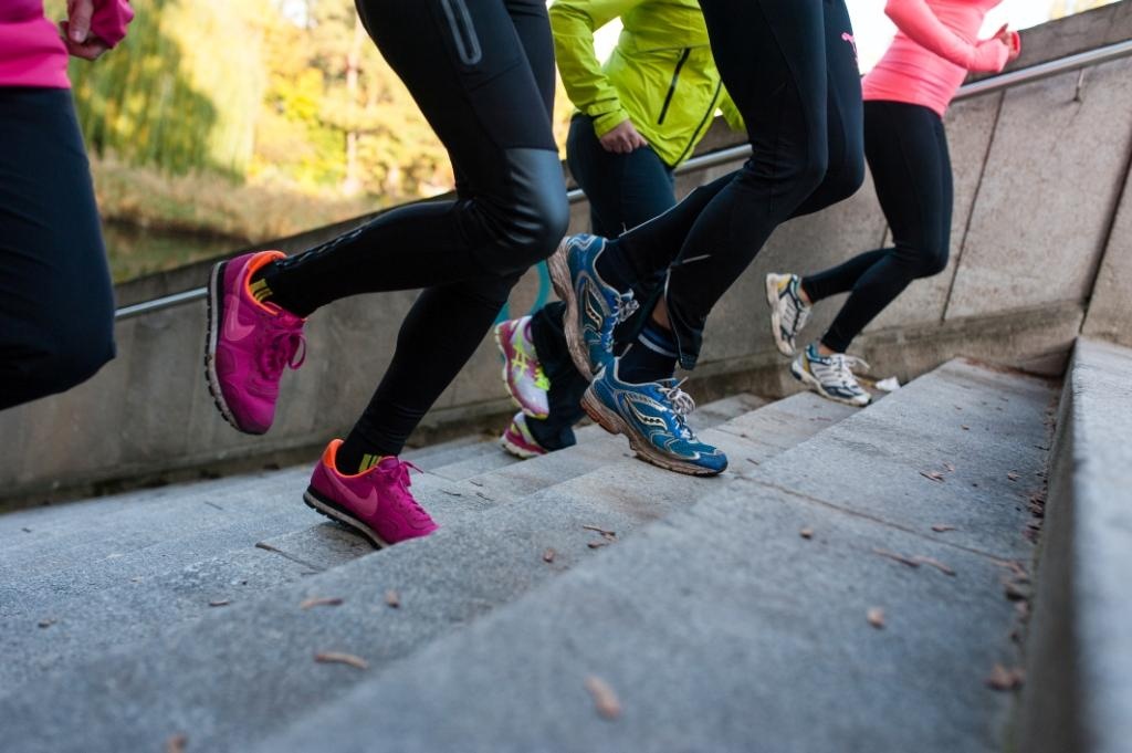 Fitness-Challenge Treppenlauf bei LAUFMAMALAUF