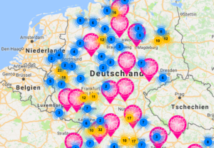 LAUFMAMALAUF Standorte